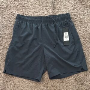 Men's Dark Gray Athletic Shorts